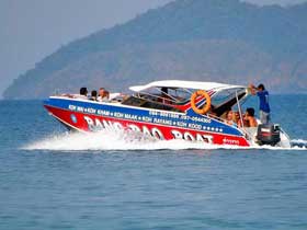 Bang Bao Boat Speedboat for fast transfers between Koh Chang, Koh Kood, Koh Mak and Koh Wai