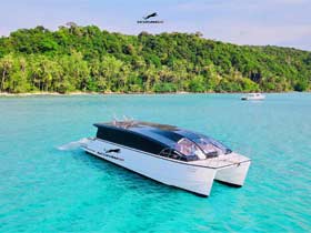 Seudamgo Catamaran for transfers from Trat to Koh Mak